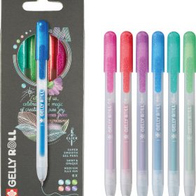 SAKURA Gelly Roll 0.8mm PXGBRAMET6 Metallic, ass. 6 Stück