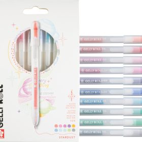 SAKURA Gelly Roll 0.8mm PXGBRASTA10 Stardust, ass. 10 Stück