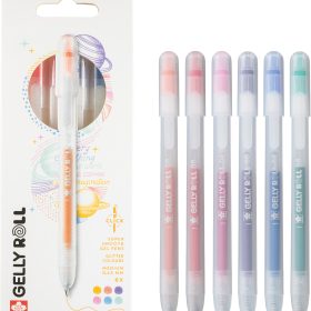 SAKURA Gelly Roll 0.8mm PXGBRASTA6 Stardust, ass. 6 Stück