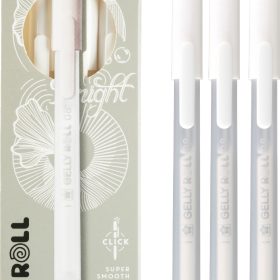 SAKURA Gelly Roll 0.8mm PXGBRAWH3A weiss 3 Stück