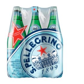 SAN PELLEGRINO mit Kohlensäure 12325519 125 cl, 6 Stk.