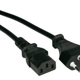 SCHOENENBERGER Gerätezuleitung 3m 80.1220.3 schwarz