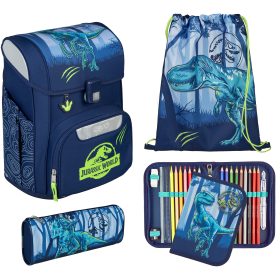 SCOOLI Schulthek-Set EasyStart JUSU8256 Jurassic World 5-teilig