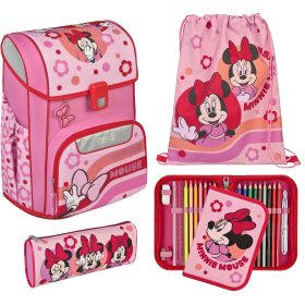 SCOOLI Schulthek-Set EasyStart MIUZ8256 Minnie Mouse 5-teilig