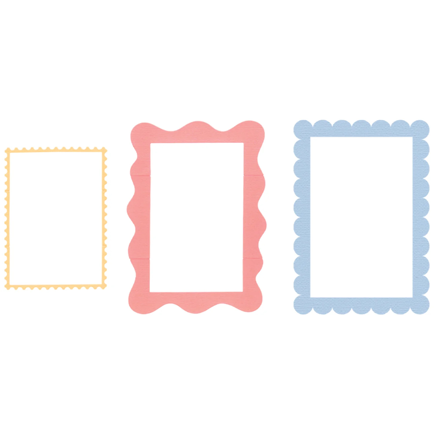 SIZZIX-666969-0630454292692 SIZZIX Stanzformen 666969 Fun Borders 9 Stück – Bild 1