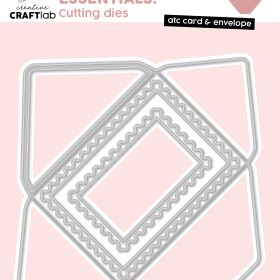 SIZZIX Stanzformen CCL-ESCD1054 Karte & Kuvert 6 Stück