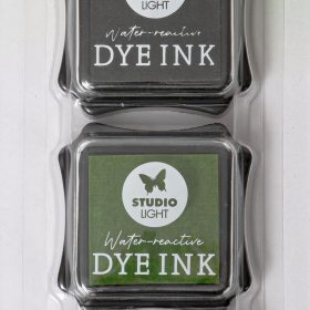 SIZZIX Stempelfarben SL-ES-INKP13 grün 3 Stück