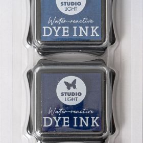 SIZZIX Stempelfarben SL-ES-INKP15 blau 3 Stück