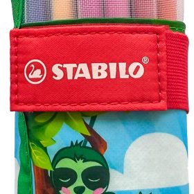 STABILO Fasermaler Power Animal 2mm CH280/18-07 grün 18 Stück