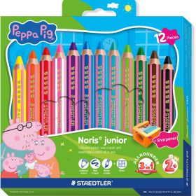 STAEDTLER Farbstifte Noris Peppa Pig 140C12L1 assortiert 12 Stück