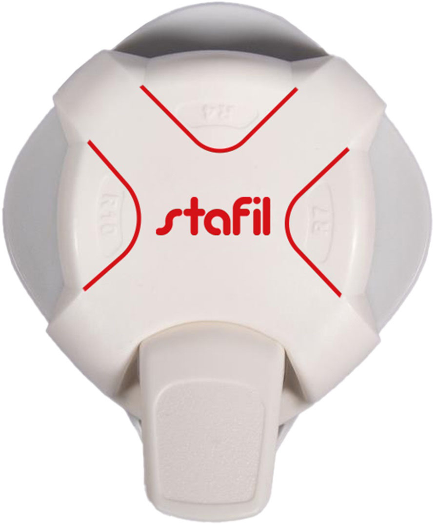 STAFIL-17810-001-8032502538462 STAFIL Eckenstanzer 3-in-1 17810-001 3 Rundungen – Bild 1