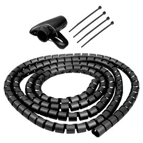 STEFFEN Cable Conduit Set Fast Cover 06 26425 02 SW Black