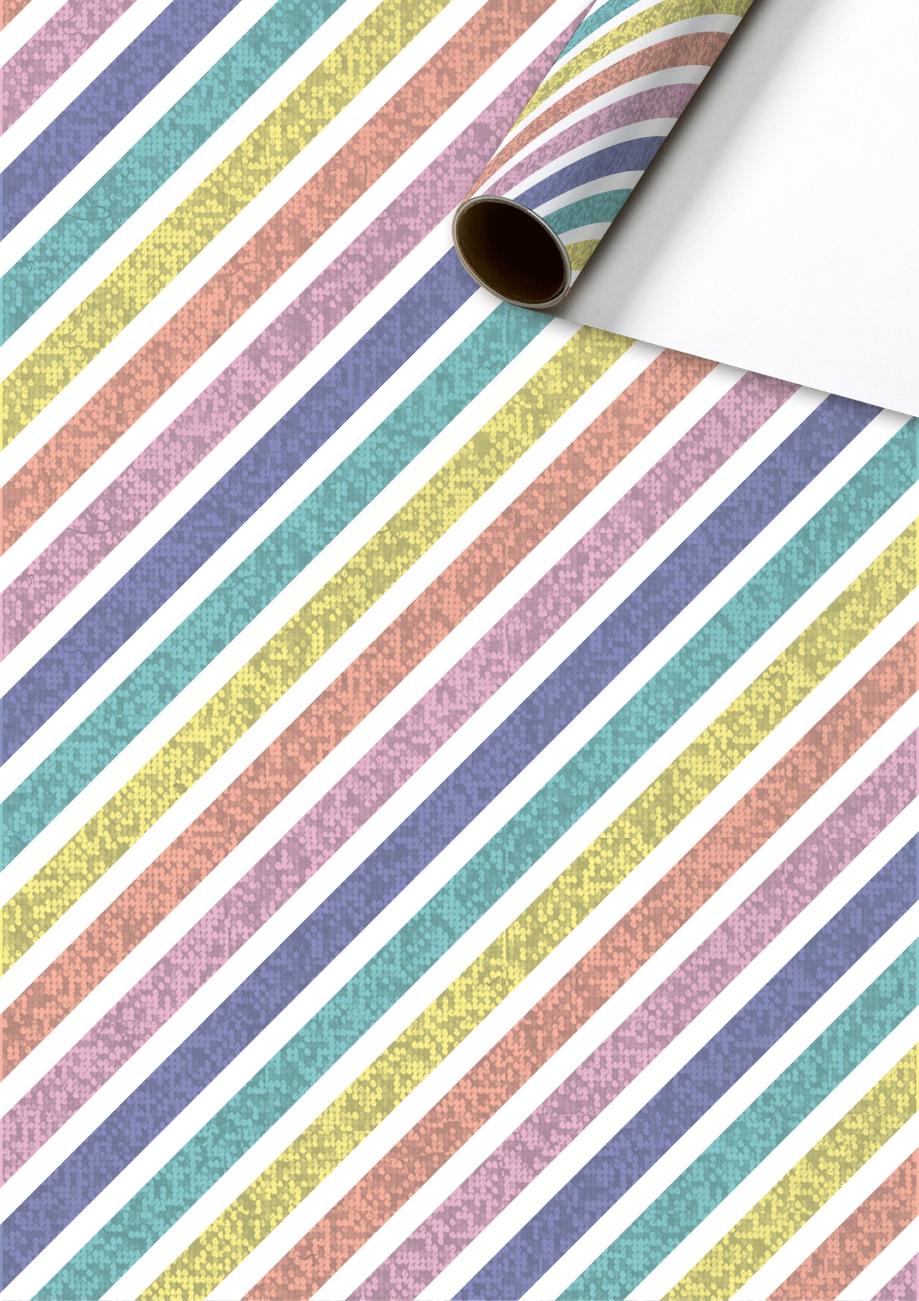 STEWO-2528546025-7630050859810 STEWO Geschenkpapier Pan 2528546025 rosa 70x150cm – Bild 1