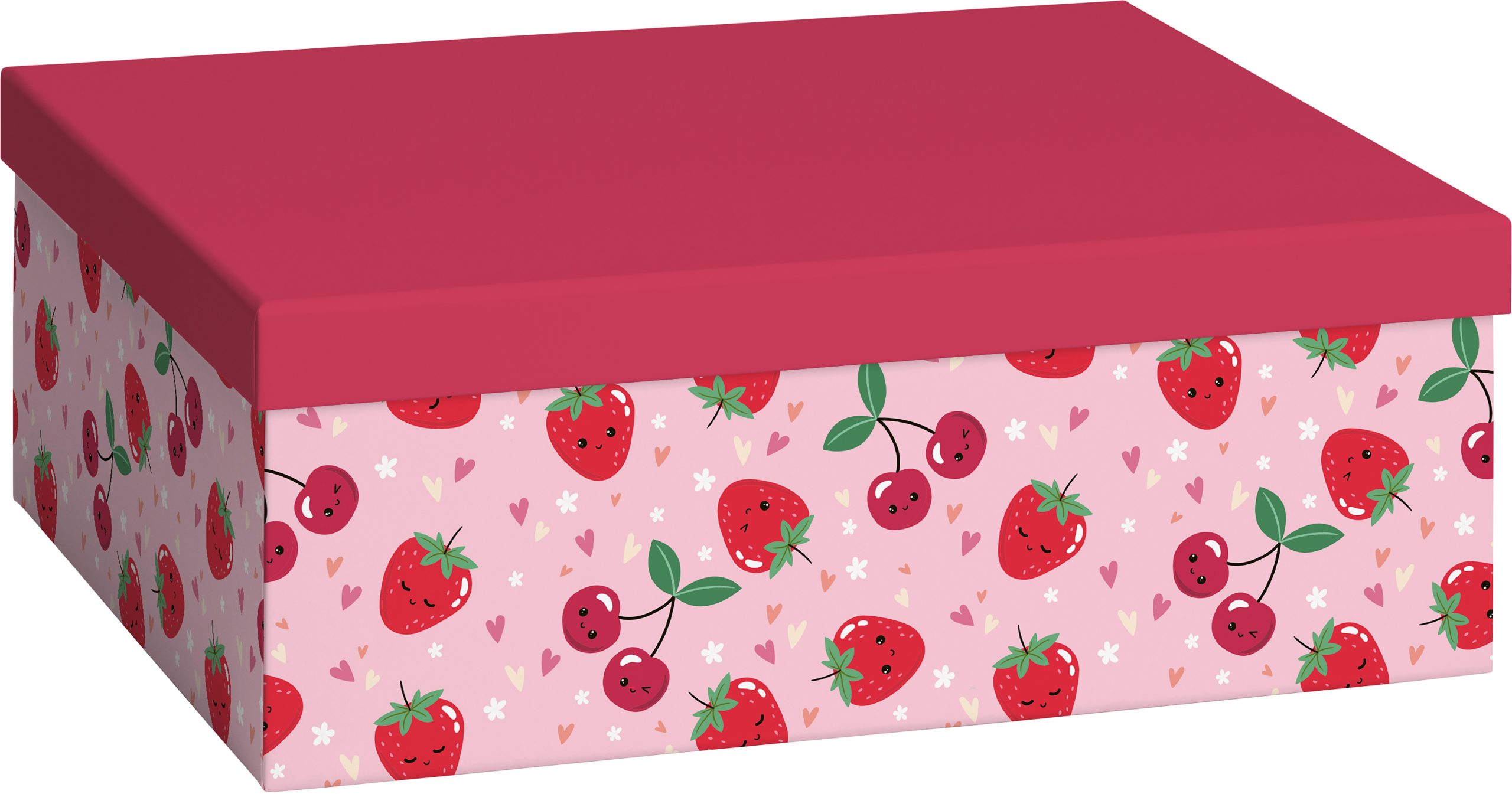 STEWO-2551507598-7630050893197 STEWO Geschenkbox Yumi 2551507598 rosa 24x33cm – Bild 1