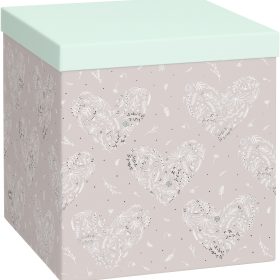 STEWO Geschenkbox Eldana 2551510098 silber 23x23cm