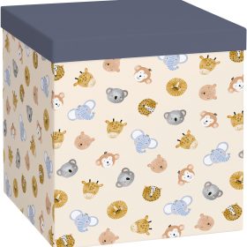 STEWO Geschenkbox Buba 2551518098 blau 23x23cm