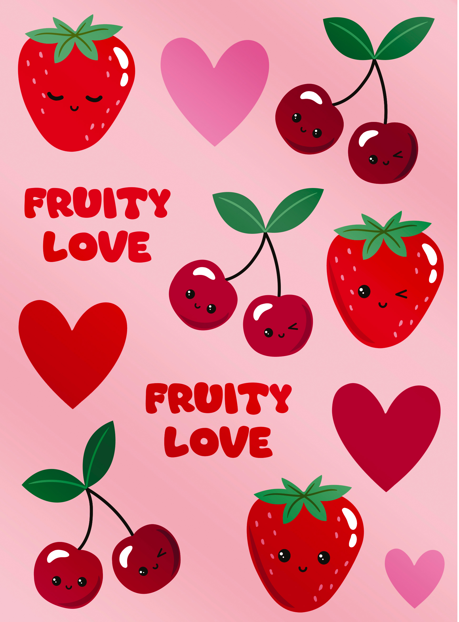 STEWO-2582507598-7630050894651 STEWO Sticker Yumi 2582507598 4 Blatt à 12 Stickers – Bild 1