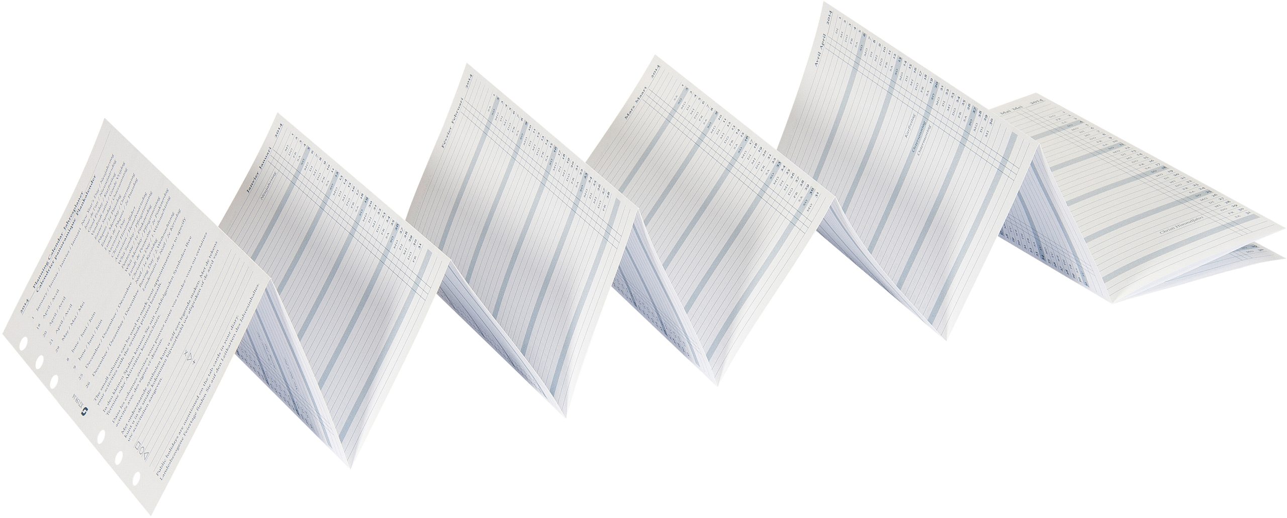 SUCCES-843159000027U-8717481254304 SUCCES Agenda Standard Jahrespl. 2027 843159000027U 6M/1S gefalzt 9.5x17.1cm – Bild 1