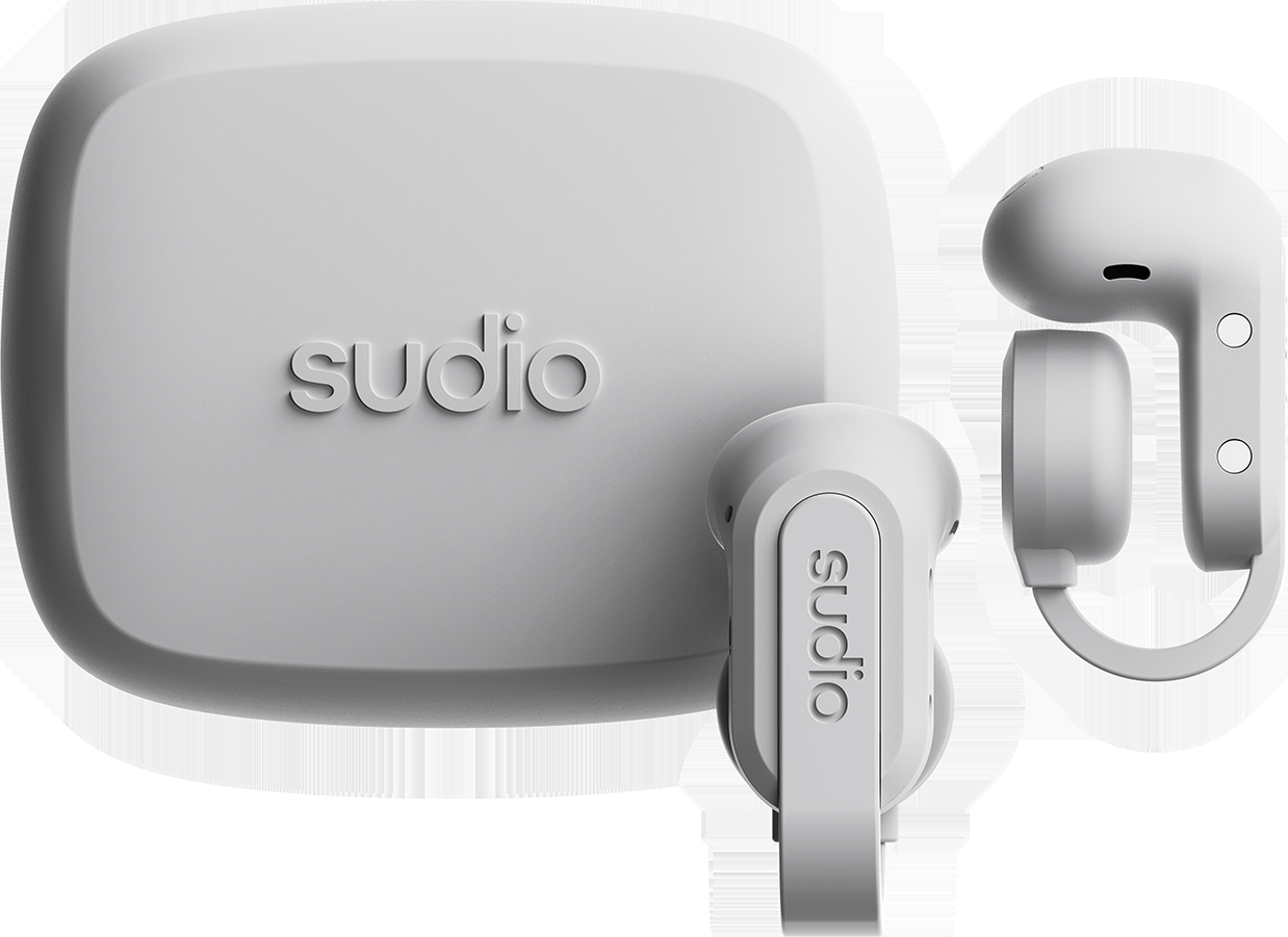 SUDIO-B3WHT-7350071386620 SUDIO Clip-On Earbuds B3WHT B3, White, Wireless – Bild 1