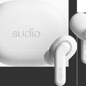 SUDIO Noise Cancelling Earbuds E4PROWHT E4 Pro, White, Wireless