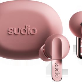 SUDIO Noise Cancelling Earbuds N3PROPNK N3 Pro Pink, Wireless
