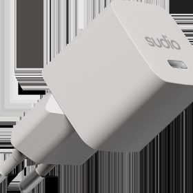 SUDIO USB-C GaN Wall Charger 25W P1EUWHT P1 EU, White