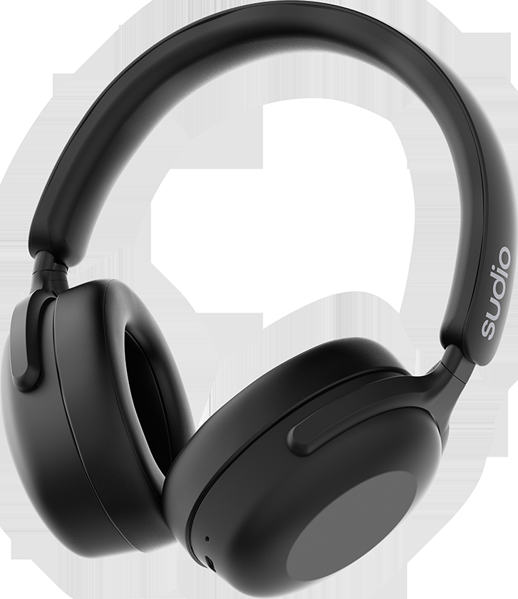 SUDIO-R4BLK-7350071390917 SUDIO Over-ear Headphones R4BLK R4, Black, Wireless – Bild 1