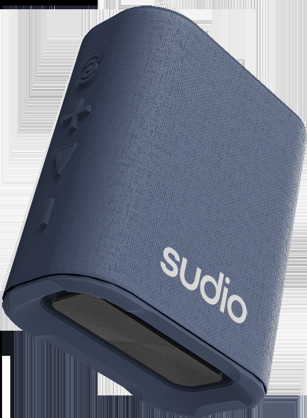 SUDIO-S2BLU-7350071387863 SUDIO Mini Portable Speaker S2BLU S2, Blue – Bild 1