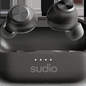 SUDIO Wireless Earbuds T3BLK T3, Black, Wireless