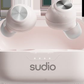 SUDIO Wireless Earbuds T3PNK T3, Pink, Wireless