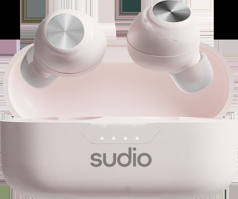 SUDIO-T3PNK-7350071381144 SUDIO Wireless Earbuds T3PNK T3, Pink, Wireless – Bild 1