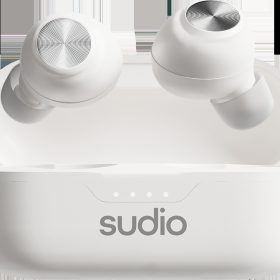 SUDIO Wireless Earbuds T3WHT T3, White, Wireless