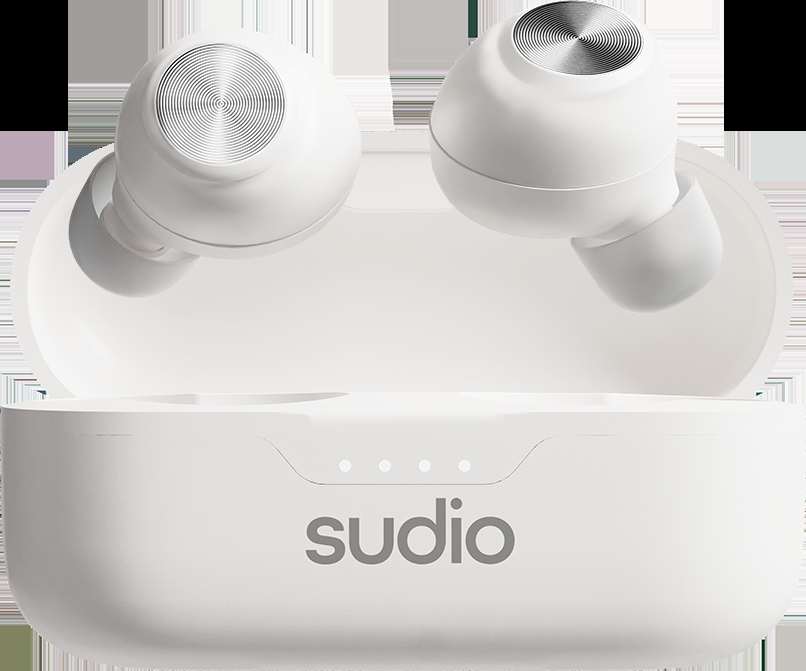 SUDIO-T3WHT-7350071380758 SUDIO Wireless Earbuds T3WHT T3, White, Wireless – Bild 1