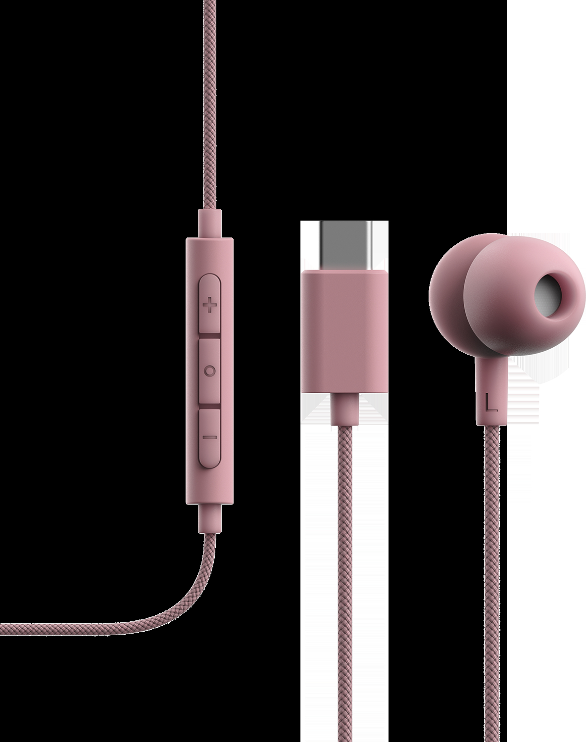 SUDIO-V3PNK-7350071395868 SUDIO Wired Earbuds V3PNK V3, Pink – Bild 1