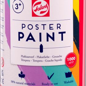 TALENS Plakatfarbe 1000ml 36713321 primärrot