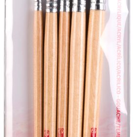 TALENS Öl- und Acrylpinselset 9099235M rund, flach, Katzen. 5 Stück