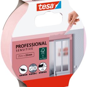 TESA Abdeckband 25mmx25m 56260-00000-08 Professional Sensitive pink