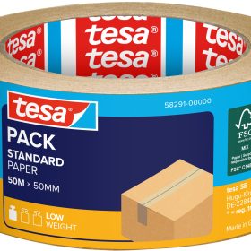 TESA Verpackungsband 50mmx50m 58291-00000 Papier, braun