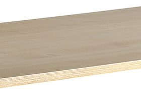 TOPSTAR Tischplatte 180X80cm O18080A ahorn, für E-Table