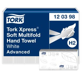 TORK Multifold Handtücher H2 120398 Xpress®, weiss 3780 Blatt