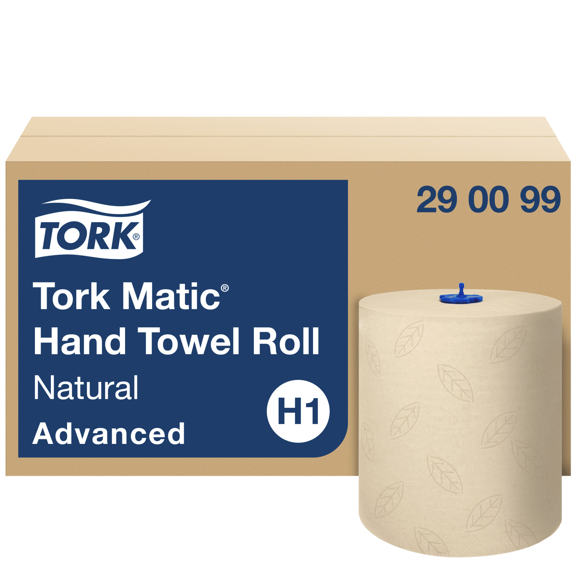 TORK-290099-7322541848747 TORK Rollenhandtuch H1 290099 Matic®, natur 6 Rollen à 150m – Bild 1