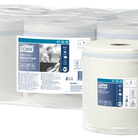 TORK Papierwischtücher M4 Reflex 473242 weiss 6 Rollen a 299m