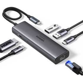 UGREEN HUB 6-in-1 USB-C 100W 45000