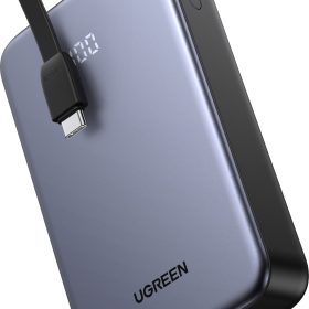 UGREEN Power Bank 20'000mAh 20W 45762 Built-in Cable