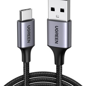 UGREEN Cable Fast Charging 3A Max 60126 1m,USB-A to USB-C,Black
