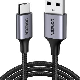 UGREEN Cable Fast Charging 3A Max 60128 2m,USB-At o USB-C,Black