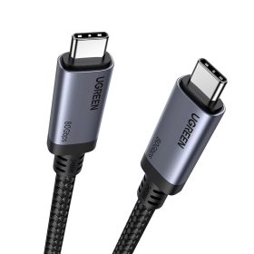 UGREEN Cable USB-C-C 5A,Max,4.0 Gen4 65383 240W,80Gbps,1mm