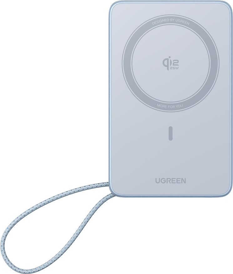UGREEN-65958B-6941876276615 UGREEN Magnetic PB 10000mAh 65958B Wireless, Qi2.2 25W – Bild 1