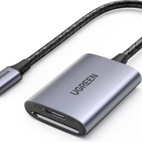 UGREEN Memory Card Reader 80888B USB-C to SD/TFAlu Case (BB)