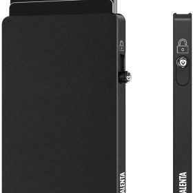 VALENTA Cardprotector Aluminium 587471 Magsafe Black